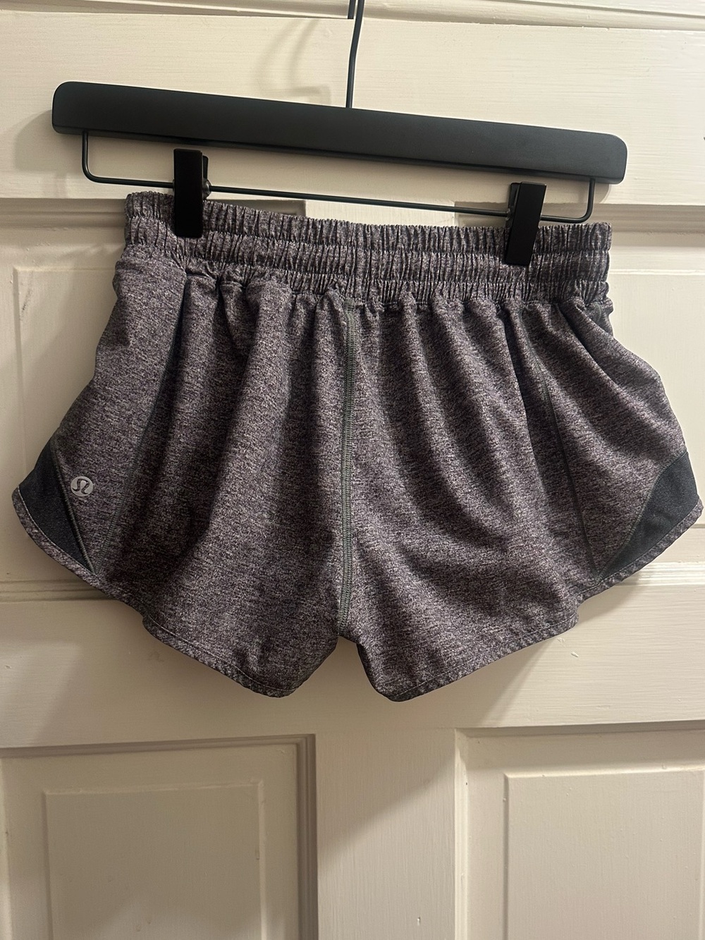 lululemon athletica Heather Gray Athletic Running Shorts